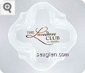 The London Club at Aladdin - Gold imprint Porcelain Ashtray