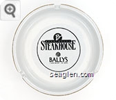 Barrymore's Steakhouse, Bally's, Casino Resort Las Vegas - Black imprint Ceramic Ashtray