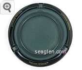 Boon Docks, Winnemucca, Nevada - Yellow imprint Glass Ashtray