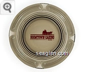 Boomtown Casino, Biloxi - Red imprint Glass Ashtray