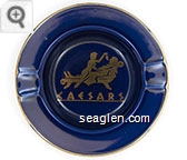 Caesars - Gold imprint Ceramic Ashtray