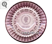 Caesars Palace - White imprint Glass Ashtray