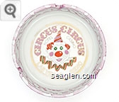 Circus Circus, Hotel Casino, Las Vegas - Reno - Multi imprint Porcelain Ashtray