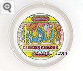 Carousel, Circus Circus, Hotel - Casino, Las Vegas - Multicolor imprint Porcelain Ashtray