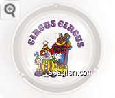 Circus Circus,  KSA 87 - Multicolor imprint Porcelain Ashtray