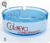 Cal-Neva Lodge & Casino - Red on white imprint Glass Ashtray