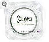 Cal-Neva, Resort - Spa - Casino - Green imprint Glass Ashtray