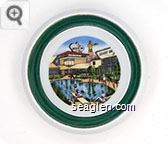 Desert Inn - Multi imprint Porcelain Ashtray
