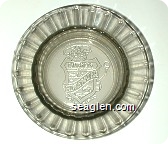 Laughlin, Edgewater Hotel & Casino - Molded imprint Glass Ashtray