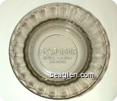 Excalibur Hotel/Casino, Las Vegas - Molded imprint Glass Ashtray