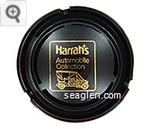 Harrah's Automobile Collection - Gold imprint Porcelain Ashtray