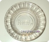 Harrah's, Casinos - Molded imprint Glass Ashtray