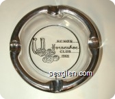 Reno's Horseshoe Club, 1969 - Silver imprint Glass Ashtray