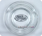 Jerry's Nugget, Since 1964 - Black imprint Glass Ashtray