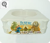 Luxor, Las Vegas - Multi imprint Porcelain Ashtray