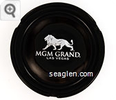 MGM Grand, Las Vegas - White imprint Porcelain Ashtray
