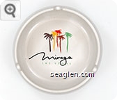 Mirage, Las Vegas - Black imprint Porcelain Ashtray
