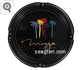 Mirage, Las Vegas - Gold imprint Porcelain Ashtray