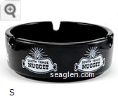 South Tahoe Nugget - White imprint Glass Ashtray