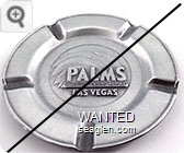 Palms, A Maloof Casino Resort, Las Vegas - Embossed imprint Metal Ashtray