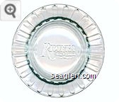 Riviera Hotel & Casino, Las Vegas - Molded imprint Glass Ashtray