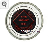The Holst Co., Las Vegas, Nevada, Decatur Liq., 546 S. Decatur, 870-2522, The Door, 2442 E. Lakemead, 642-6565, Sundowner, 1444 Fremont, 382-5656, Huntridge Liq., 1122 E. Charleston, 384-7377 - Red imprint Glass Ashtray