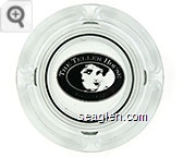 The Teller House - Black imprint Glass Ashtray